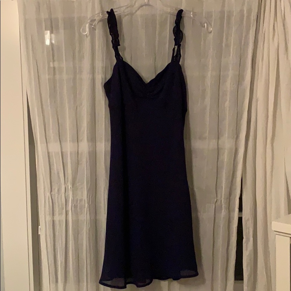 Urban Outfitters Navy Mini Shift Dress